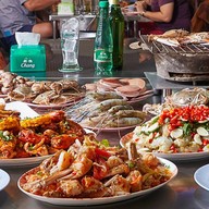 เมนูของร้าน ตังค์เต็มกุ้งย่าง จันทรเกษม