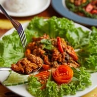 เมนูของร้าน ดอนเมืองอาหารป่า