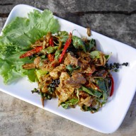 เมนูของร้าน ครัวนายยอด (อาหารป่า)เขาใหญ่