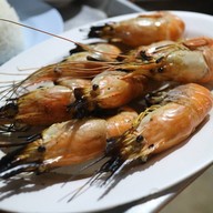 เมนูของร้าน ซุ้มกุ้งเต้นหนองปึ๋ง