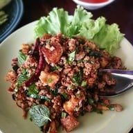 เมนูของร้าน ลาบป้าหลั่น