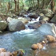 บรรยากาศ น้ำตกปากแจ่ม