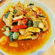 เมนูของร้าน ร้านข้าวต้มลุงยอยปูไข่ดอง สาขาพันท้ายนรสิงห์