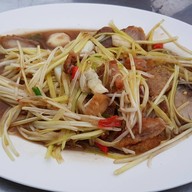 เมนูของร้าน หมู ซีฟู๊ด