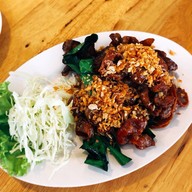 เมนูของร้าน ร้านข้าวต้มลุงยอยปูไข่ดอง สาขาพันท้ายนรสิงห์