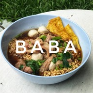 เมนูของร้าน ก๋วยเตี๋ยวหมูตุ๋น สเต็ก บ้านบาบ๋า