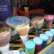 บรรยากาศ ชาบูเสียบไม้  ตลาดนัดสายไหม
