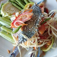 เมนูของร้าน ปูไข่