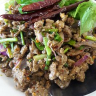 เมนูของร้าน ลาบเป็ดชัยนาท