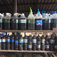 บรรยากาศ จุดสาธิตการเรียนรู้อาชีพทำน้ำส้มควันไม้