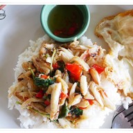 เมนูของร้าน แก้วกะเพราปู x DND CAFE -