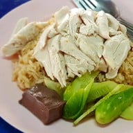 เมนูของร้าน ข้าวมันไก่ไหหลํา บางแก้ว