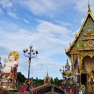 บรรยากาศ วัดปลายแหลม สมุย