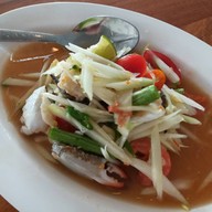 เมนูของร้าน ลาบเป็ดชัยนาท