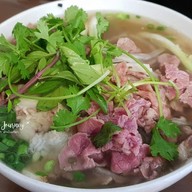 เมนูของร้าน Pho 10 Ly Quoc Su, Hanoi