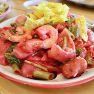 เมนูของร้าน เตี๋ยว ตำ หม้อ เลียบด่วนกาญจนา สุขสวัสดิ์ บางครุ