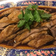 เมนูของร้าน ซ้งเป็ดพะโล้ สายไหม