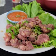 เมนูของร้าน ก๋วยเตี๋ยวเนื้อน่องลาย