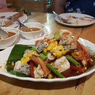 เมนูของร้าน คลองสิบสองเมี่ยงปลาเผา@ลำลูกกาคลอง5 ลำลูกกาคลอง5