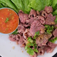เมนูของร้าน ก๋วยเตี๋ยวเนื้อน่องลาย