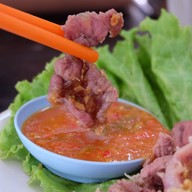 เมนูของร้าน ก๋วยเตี๋ยวเนื้อน่องลาย