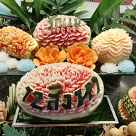 บรรยากาศ Garden Court โรงแรมเจ้าพระยาปาร์ค