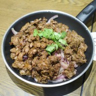 เมนูของร้าน 河沿肉饼