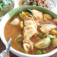เมนูของร้าน เจ๊ราตรีแกงป่า