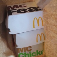 เมนูของร้าน Mcdonalds