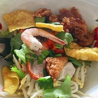 เมนูของร้าน จันทราก๋วยเตี๋ยวทะเล แหลมงอบ