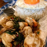 เมนูของร้าน บ้านกะเพรา
