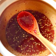 เมนูของร้าน โอเล่ข้าวมันไก่ทอดขมิ้น