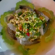 เมนูของร้าน นำขบวนเนื้อย่างเกาหลี
