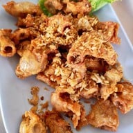 เมนูของร้าน ลาบเป็ดนายหนอม