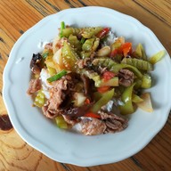 เมนูของร้าน ป้าติ๋มอาหารตามสั่ง