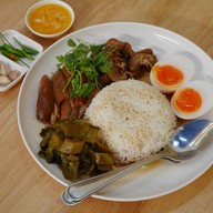 เมนูของร้าน ขาหมูสามัคคี
