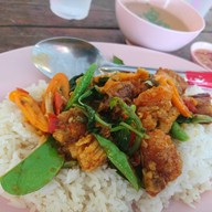 เมนูของร้าน ขาหมูขั้นเทพ(สาขาแรกต้นตำรับย้ายมาจากตลาดตองแปด) สาขาแรกต้นตำรับ(ย้ายจากตองแปด)