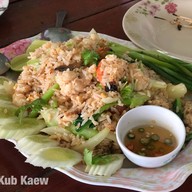 เมนูของร้าน เจ๊ไพ กุ้งเป็น บางเลน