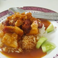 เมนูของร้าน ราชาหมูกรอบ