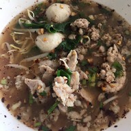 เมนูของร้าน ก๋วยเตี๋ยวต้มยำตำลึงนายเอก ชะอำ เพชรบุรี สาขาเพชรบุรี ชะอำ