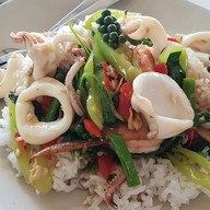 เมนูของร้าน ครัวป้าติ๋ม