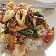 เมนูของร้าน ครัวป้าติ๋ม