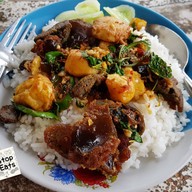 เมนูของร้าน ป้ากลิ่น อาหารตามสั่ง