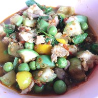 เมนูของร้าน ครัวอาสา อาหารป่า