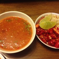 เมนูของร้าน ใบตองสุกี้ หนองคาย