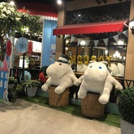 หน้าร้าน Moomin Cafe สยามเซ็นเตอร์