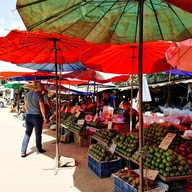 บรรยากาศ ตลาดม้งบ้านห้วยลึก​