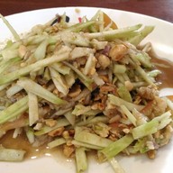 เมนูของร้าน ส้มตำโซลาว ศิริมังคลาจารย์
