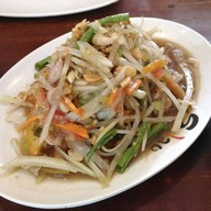 เมนูของร้าน ส้มตำโซลาว ศิริมังคลาจารย์