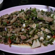 เมนูของร้าน แจ่วฮ้อนบ้านสวน